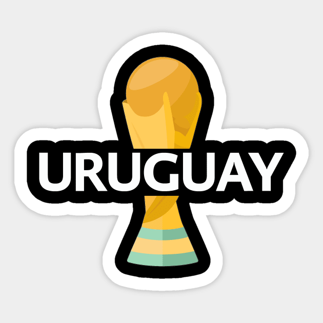 Uruguay world cup shirt Sticker by Styleinshirts